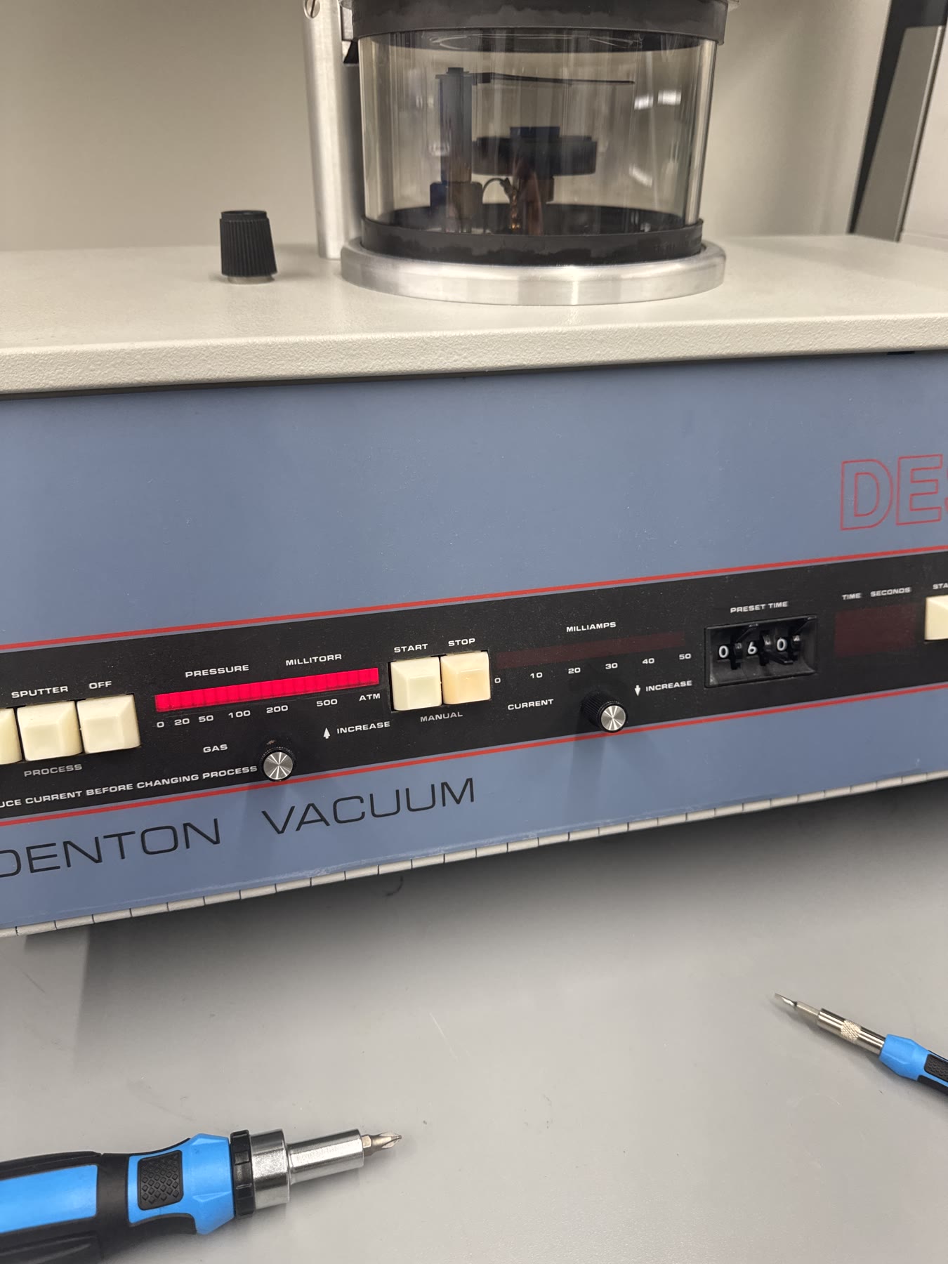 Denton Vacuum benchtop deposition instrument
